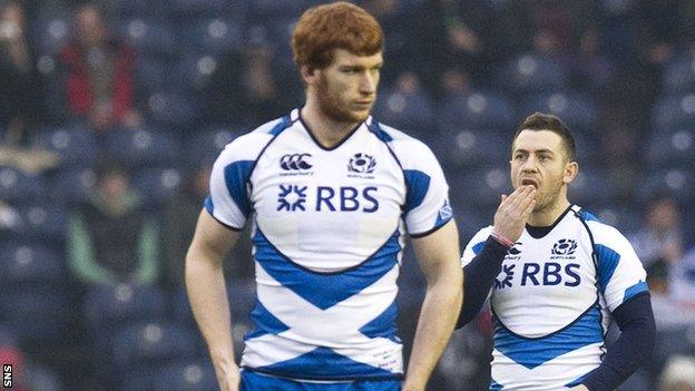 Rob Harley and Greig Laidlaw performed well for Scotland