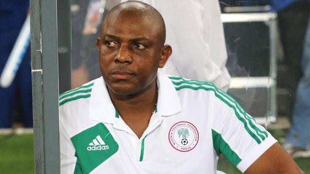 Nigeria coach Stephen Keshi