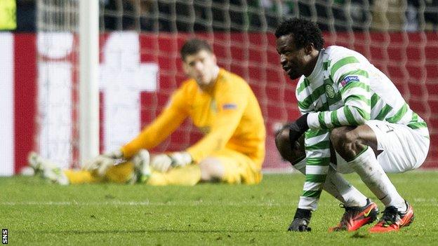 Celtic slumped to a 3-0 defeat at home to Juventus