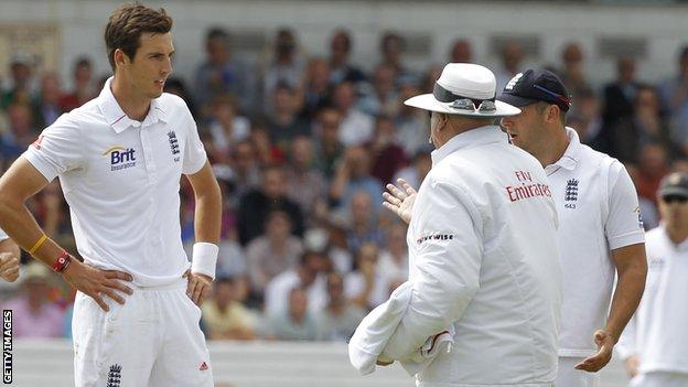 England's Steven Finn