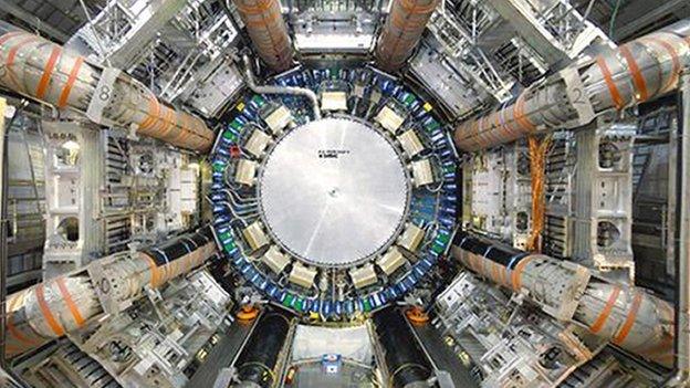 The Large Hadron Collider particle accelerator