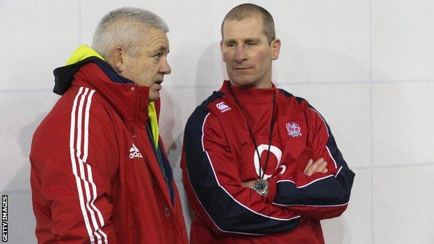 Warren Gatland and Stuart Lancaster