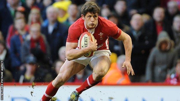 Wales scrum-half Lloyd Williams