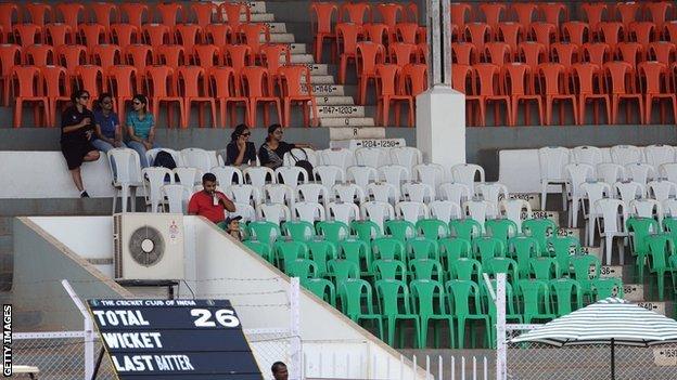 Crowds have been sparse at the women's World Cup