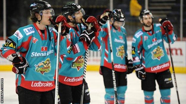 Belfast Giants players