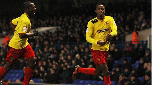 Nathaniel Chalobah celebrates his goal