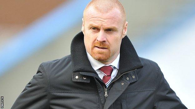 Burnley manager Sean Dyche