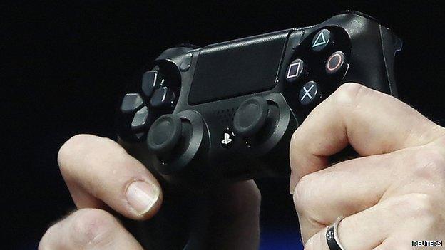 Sony revealed what the controller would look like for the Playstation 4.