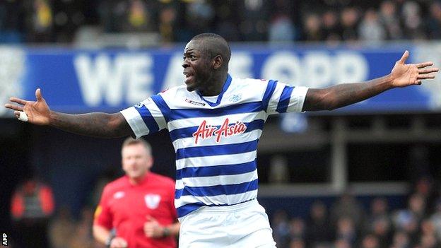 QPR defender Christopher Samba