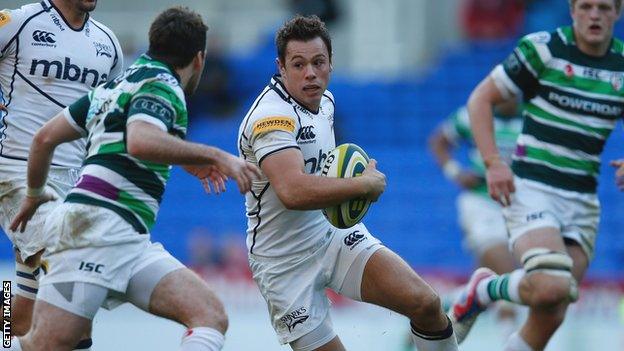 Sale Sharks full-back Rob Miller