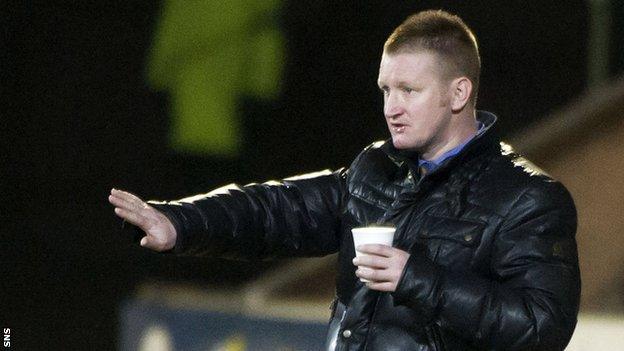 St Johnstone manager Steve Lomas