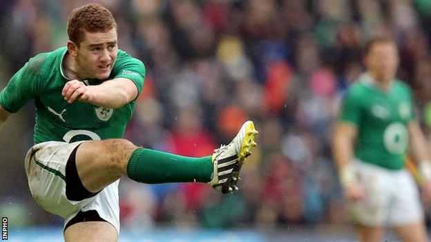 Paddy Jackson landed just one kick out of four at Murrayfield