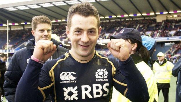 Scotland scrum-half Greig Laidlaw