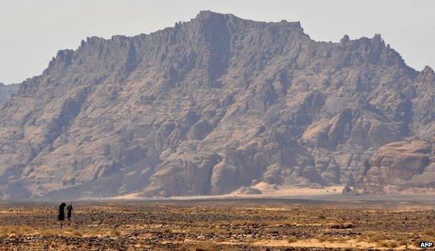 Saudi Arabian desert