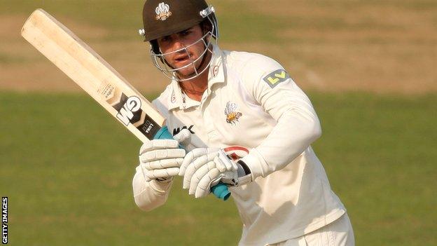 Tom Maynard batting for Surrey