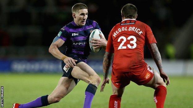 Wigan Warriors full-back Sam Tomkins