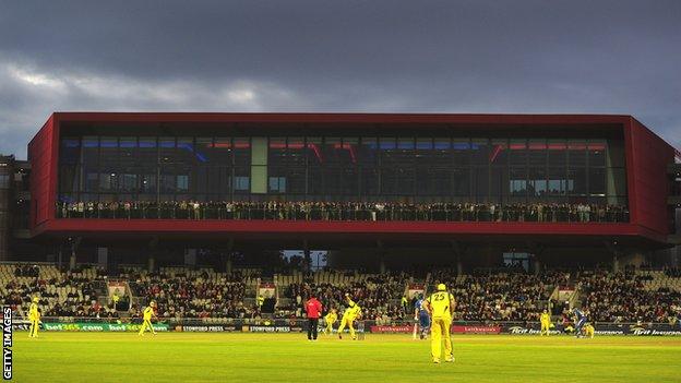 Old Trafford, home of Lancashire County Cricket Club