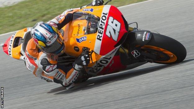 Repsol Honda's Dani Pedrosa