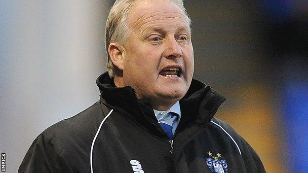 Bury manager Kevin Blackwell