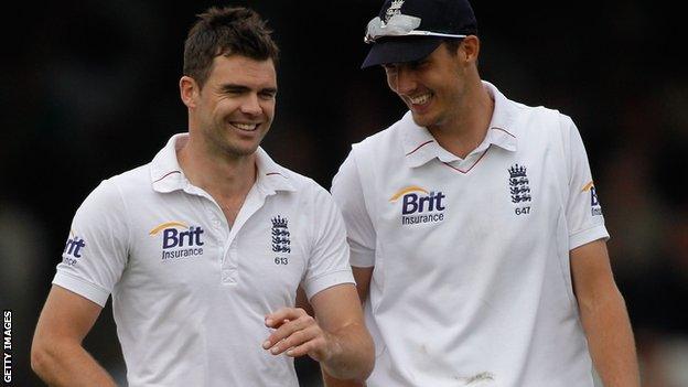 James Anderson & Steven Finn