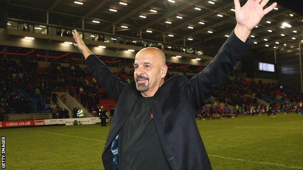 Salford City Reds owner Dr Marwan Koukash