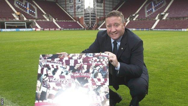 Hearts legend John Robertson