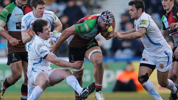 Harlequins v Exeter