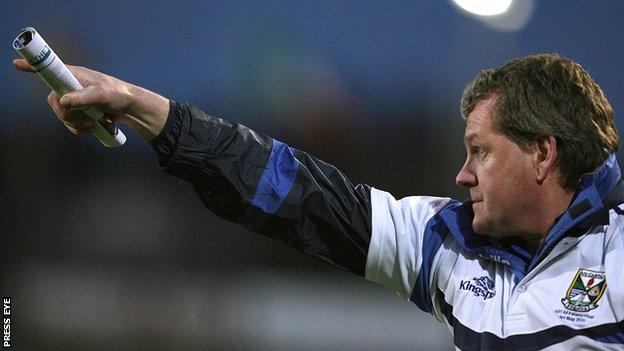 Cavan manager Terry Hyland