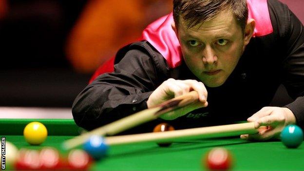 Snooker player Mark Allen