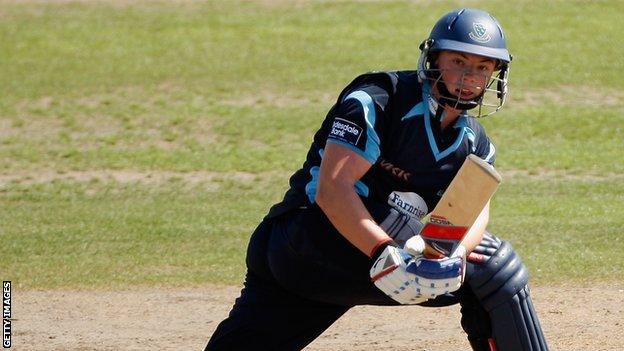 Scotland cricketer Matt Machan