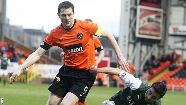 Dundee United captain Jon Daly