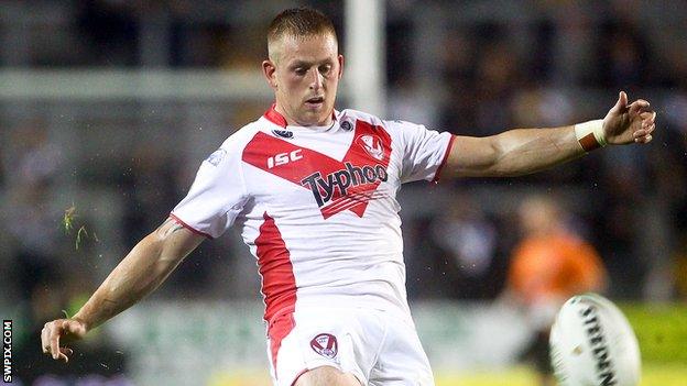 St Helens half-back Gary Wheeler