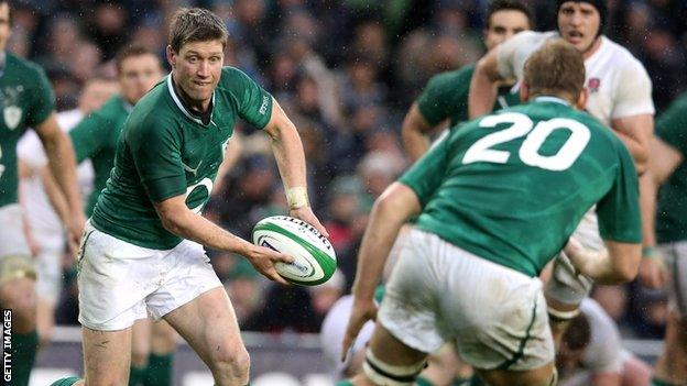 Ireland fly-half Ronan O'Gara