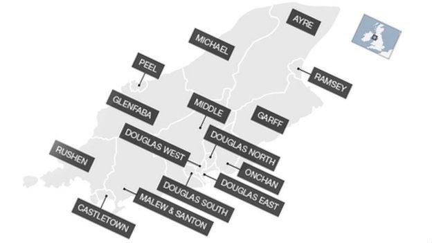 Isle of Man Map