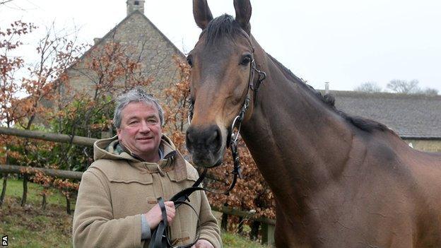 Former Cheltenham Gold Cup winner Imperial Commander