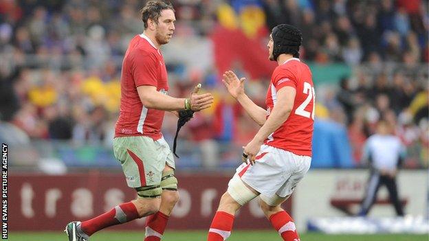 Ryan Jones and Sam Warburton