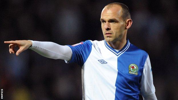 Blackburn Rovers captain Danny Murphy