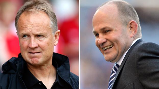 Sean O'Driscoll and Andy Robinson