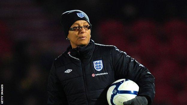 England coach Hope Powell