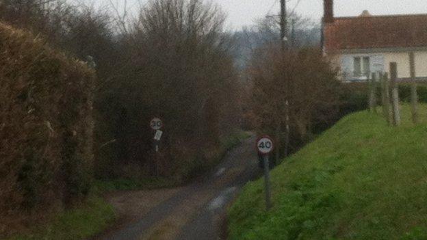 30mph and 40mph signs in Middleton