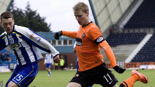 Dundee United's Gary Mackay-Steven