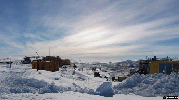 Lake Vostok camp