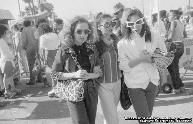 Garry Winogrand, Venice Beach, Los Angeles, 1980-83; posthumous digital reproduction from original negative; Garry Winogrand Archive, Center for Creative Photography, University of Arizona