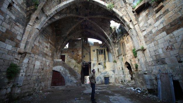 Historian Dan Snow in Tartus, Syria