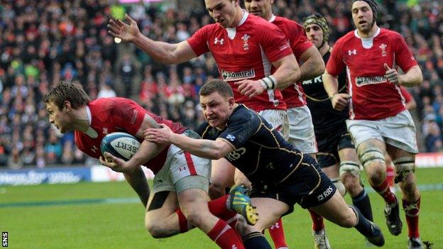 Wales were 28-18 winnners at Wales