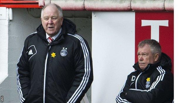 Aberdeen boss Craig Brown