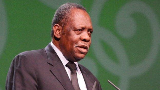 CAF President Issa Hayatou