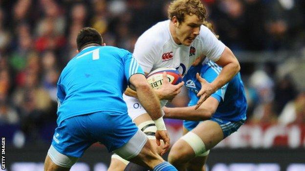 England's Joe Launchbury