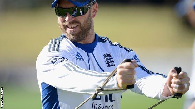 England wicketkeeper Matt Prior