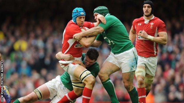 Justin Tipuric and Sam Warburton